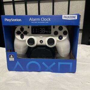 PlayStation Controller Alarm Clock - White